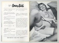 Cover Girl 1967 Gorgeous Women In Stockings & Heels 36pg Svea Press Magazine M26098