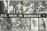 Zeus Studios 1984 Men In Bondage 48pg BDSM Leathermen Gay Pictorial Magazine M26101