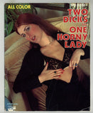 Two Dicks For One Horny Lady 1979 Red Haired Vixen 32pg Gourmet Editions Magazine M26109