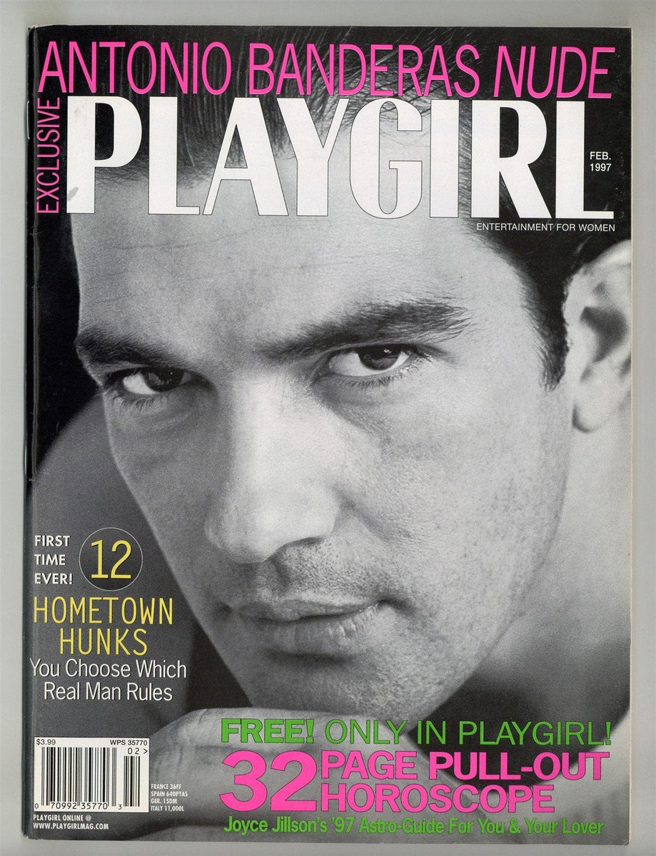 Playgirl 1997 Randy Ricks Orlando Navarette 114pgs Gay Pinup Magazine ...
