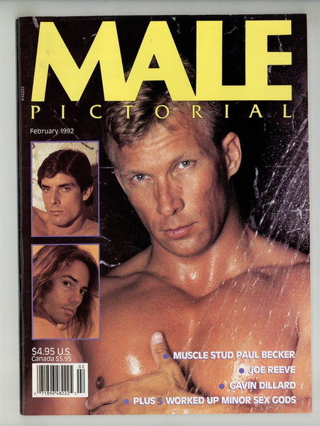 Male Pictorial 1992 Paul Becker Gavin Dillard Joe Reeve 68pg Gay Magazine M24883