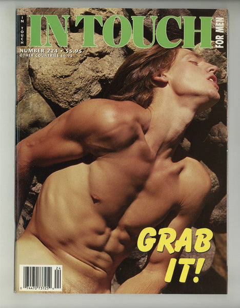 In Touch 1995 Rob Stone, Chad Steel, Ray Lexer, Jake Hugh 100pgs Derek Powers, Forum Studios Gay Magazine M26158