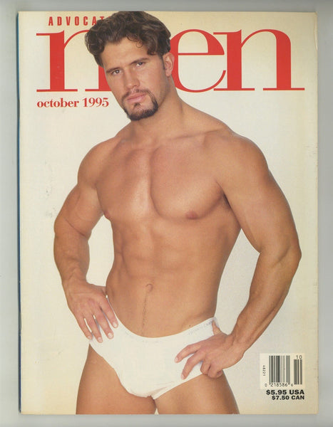 Advocate Men 1995 Mart Norman, Brad Hunt, Sam Carson 90pgs Gay Magazine M26159