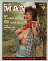 Modern Man 1962 Adele Roman, Anne Austin 60pgs Nude Pinups Busty Beauties Magazine M26163