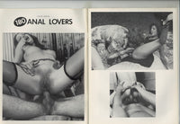 Anal Lovers V1 #1 1970 Academy Arts 180 Different Women All Anal Sex 48pgs Magazine M26164