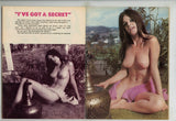 Rogue 1973 Dean Ackerland 8p, Joyce Gibson Mandell 7p, Rotop 82pgs Vintage Pinup Magazine M26167