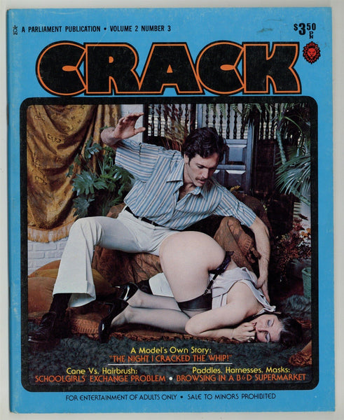 Crack 1976 Serena Red Lion Publishing 64pgs Vintage Spanking Magazine M26174