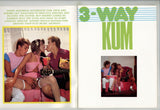 3-Way Kum 1990 VOF 36pgs Anal Hard Sex Hairy Bush Magazine M26181