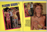 Pleasure Seekers 1989 Visions Of Fantasy 32pgs Hard Sex Hot Threesome Magazine M26203