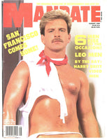 Mandate 1988 Kristen Bjorn Hot Beefcake Hunks 98pgs Vintage Gay Pinup Magazine M26244