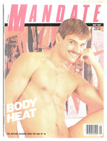 Mandate 1987 David, Cityboy, Maxx Studios 98pgs Vintage Gay Pinup Magazine M26246