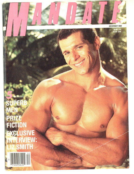 Mandate 1986 Kristen Bjorn, Mavety Media 98pgs Vintage Gay Pinup Magazine M26247