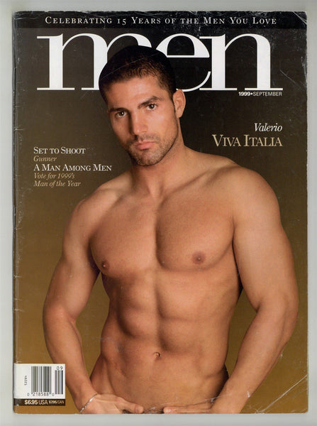 Men 1999 Shannon Russo, Scott Davis 82pg Beefcake Pinups Gay Magazine M25372