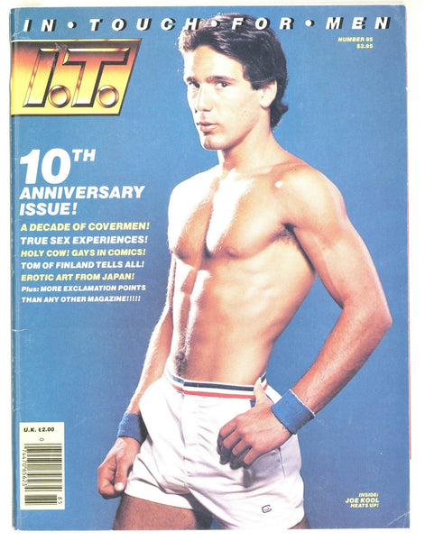 In Touch 1983 Marc Chamberlain, Mike Kelly 100pgs Tom Of Finland Joe Kool Gay Pinup Magazine M26268
