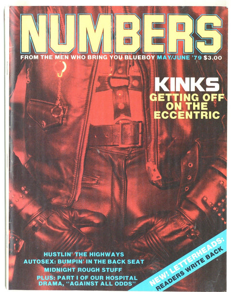 Numbers 1979 Andy Henrick, Steve York 100pgs Vintage Kink Gay Magazine M26270