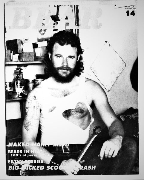 Bear 1990 Steve Kasper, Clive Platman 66pgs Teddybear Hairy Men Gay Magazine M26271