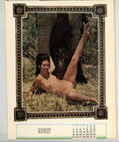 Film & Figure Calendar 1969 Jaybird 16pgs Nude Psychedelic Hippie Girls Hairy Beaver Magazine M26177