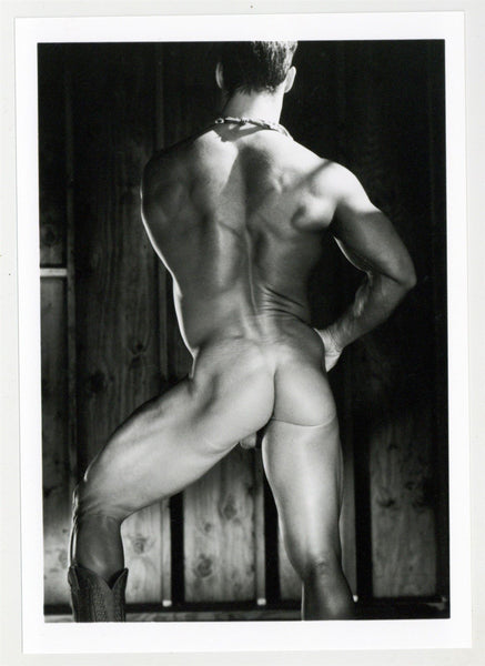 Myles West/David Gosselin 1994 Colt Studios 5x7 Beefcake Jim French Gay Nude Photo J11050