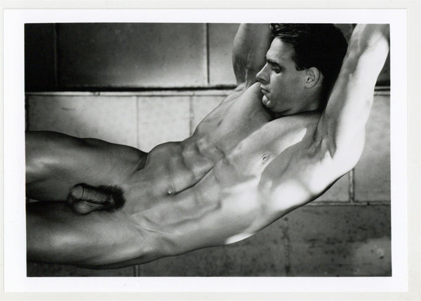 Myles West/David Gosselin 1994 Six Pack Abs Colt 5x7 Gay Hunk Nude Photo J11053