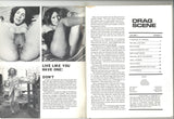 Drag Scene 1970 Vintage Transgender Sex Magazine 64pg Neptune Productions Mimic &quot;Drag Queen&quot; Hermaphrodites Gay Erotica M25181