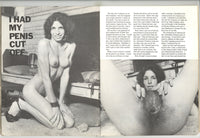Drag Scene 1970 Vintage Transgender Sex Magazine 64pg Neptune Productions Mimic &quot;Drag Queen&quot; Hermaphrodites Gay Erotica M25181