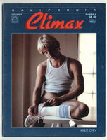 California Climax 1980 Four Solo Men Big Dick Men 48pg Janus Publications Vintage Pinup Gay Magazine M26335