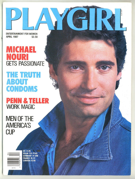 Playgirl 1987 Jeff O'Haco, Ken Haak 114pgs Vintage Gay Pinups Magazine M26279