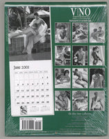 Raymond Vino Photographs Calendar 2001 Twelve Hunky Men 28pg Gay Magazine M26399