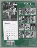 Raymond Vino Photographs Calendar 2001 Twelve Hunky Men 28pg Gay Magazine M26399
