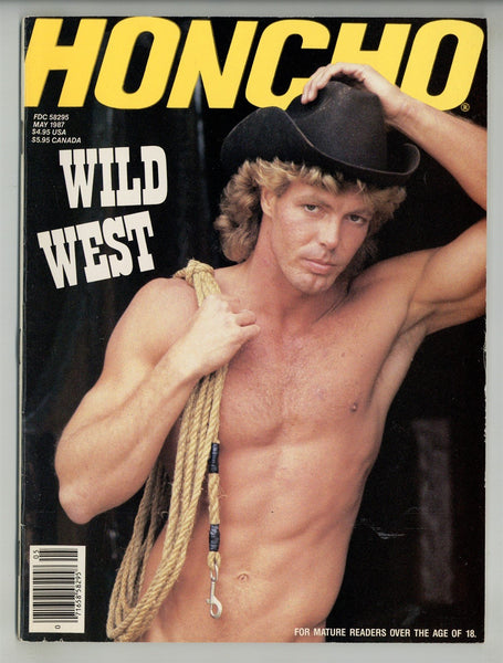 Honcho 1987 Kristen Bjorn Vintage Leather Men Physique 98pgs Gay Pinups Magazine M26406