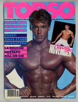 Torso 1986 Jeff Stryker, Steve Cort, Catalina, Paige, Eagle Studios 100pgs Gay Beefcake Magazine M26419