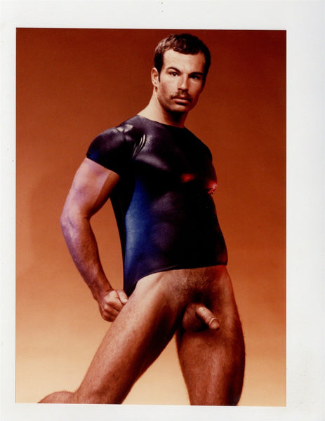 Pat Webb/Joe Paducah 1997 Colt Studios Beefcake Hairy Hunk 5x7 Jim French Gay Nude Photo J11061
