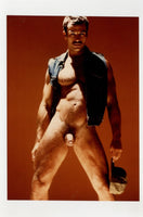 Pat Webb/Joe Paducah 1997 Colt Studios Hairy Hunk 5x7 Jim French Gay Physique Nude Photo J11062