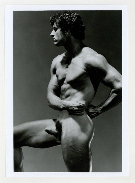Keith Warlock 1986 Gorgeous Beefcake Hunk Colt Studios 5x7 Jim French Gay Physique Nude Photo J11071