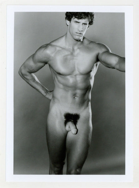 Keith Warlock 1986 Handsome Muscular Athletic Build Colt Studios 5x7 Jim French Gay Physique Nude Photo J11072