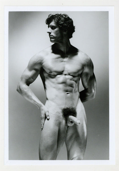 Keith Warlock 1986 Gorgeous Beefcake Hunk Colt Studios 5x7 Jim French Gay Physique Nude Photo J11073