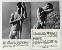 Trim 1965 Jim Barlow, Tab Taylor Physique Models, AMG Trim Enterprises 48pgs Gay Magazine M26471