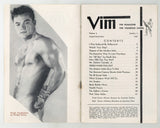 Vim 1959 Hugh Pendalton, Joey Krnjaich, Zaro Rossi 52pgs Gay Magazine M26474