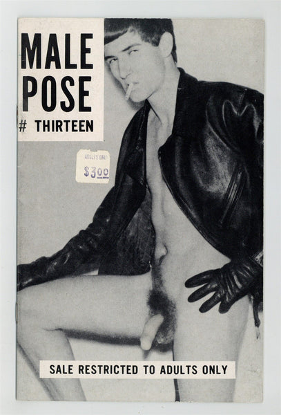 Male Pose #13 1958 Darte Distributors 24pgs Vintage Gay Beefcake Homophile Magazine M26479