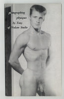 Anthony Guyther 1964 Photographing Physiques by Tony of Vulcan Studios 48pg Vintage Homophile Gay Physique Magazine M26487