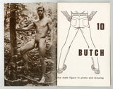 Butch #10 1967 Vintage Male Bodybuilders DSI Centerfold 48pgs Physique Gay Magazine M26529