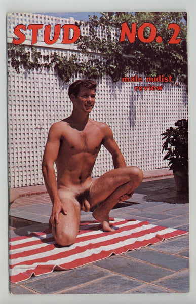 Stud #2 1967 Hot Beefcake Hunks w/Centerfold TBS 52pgs Gay Physique Magazine M26530