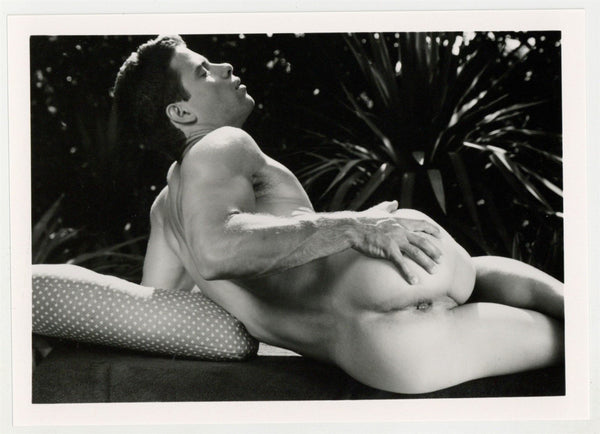 Kevin Ward 1994 Colt Studios Sunbathing Rear View Ass Bottom 5x7 Jim French Gay Physique Nude Photo J11086