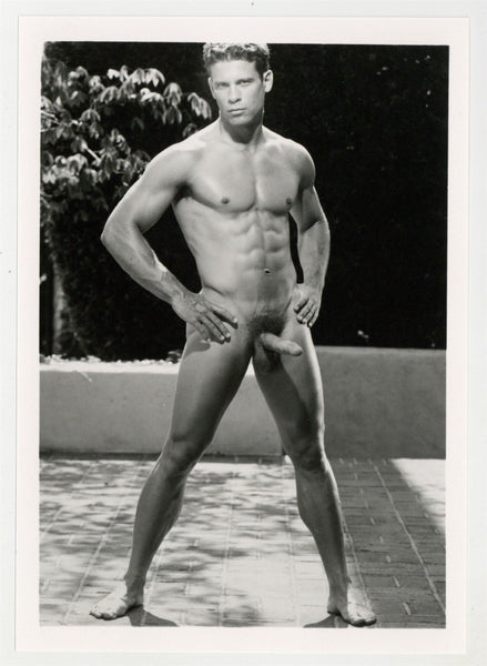 Kevin Ward 1994 Perfect Physique Washboard Abs Colt Studios 5x7 Jim French Beefcake Gay Nude Photo J11087