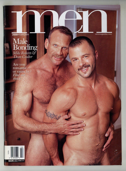 Men 2000 Mike Roberts, Dean Coulter, Nick McCoy 82pg Beefcakes Gay Pinups Magazine M26540