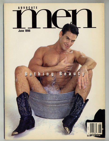 Advocate Men 1996 Darrin Wahlstrom, Kyle Rettinger, Tony Piagi 90pgs Gay Pinup Magazine M26623