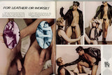 Gay Wheels 1980 Manly Leathermen Homoerotica 48pg Vintage Gay Leather Porno Magazine M26659