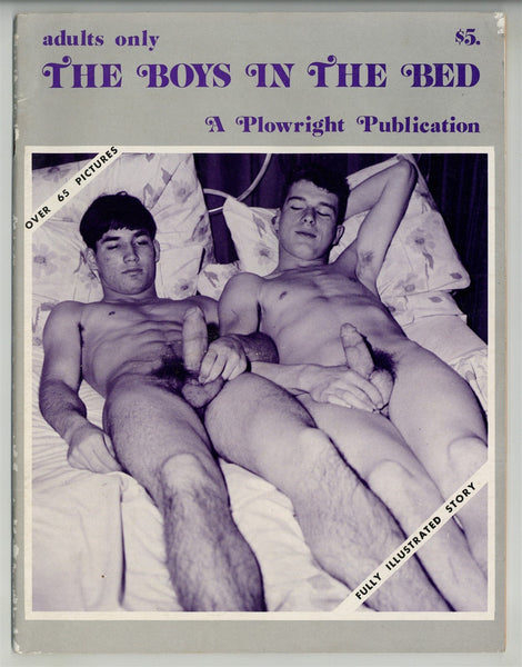 The Boys In The Bed 1970 Gay Sex Pictorial Pulp 48pgs Plowright Publications Vintage Magazine M26677