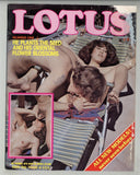Lotus #1 Rare Outdoor American Asian Couple 48pgs Vintage Sex Magazine M26694