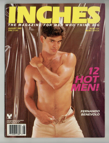 Inches 1987 Malexpress, Eagle Studio, Kristen Bjorn 100pgs Gay Magazine M26735